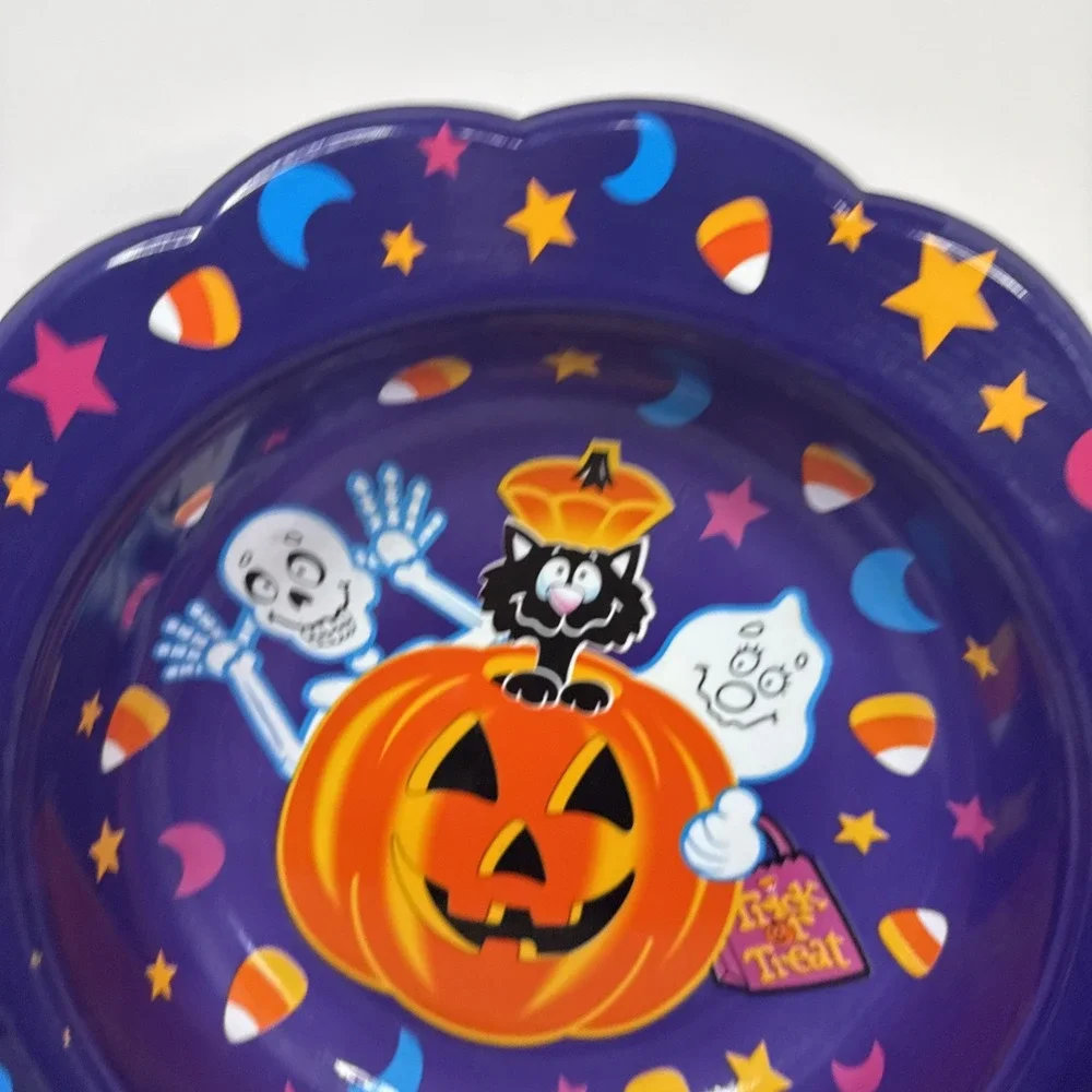 Vintage Ullman Halloween Candy Bowl 14